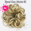 Pack 2 PCS - Postiche Chignon Flou - Blond Clair Méché #2