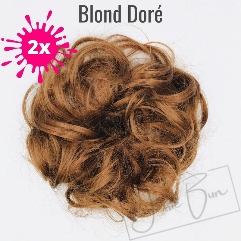 Postiche Chignon Flou - Blond Doré