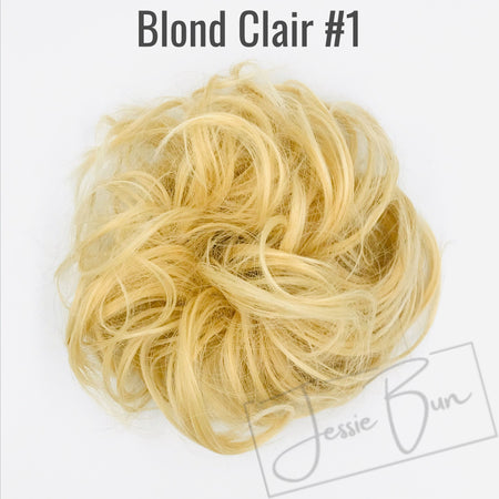 Postiche Chignon Flou - Blond Clair #1