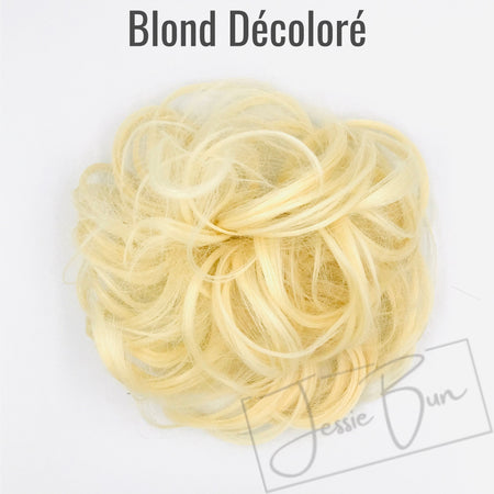 Postiche Chignon Flou - Blond Décoloré