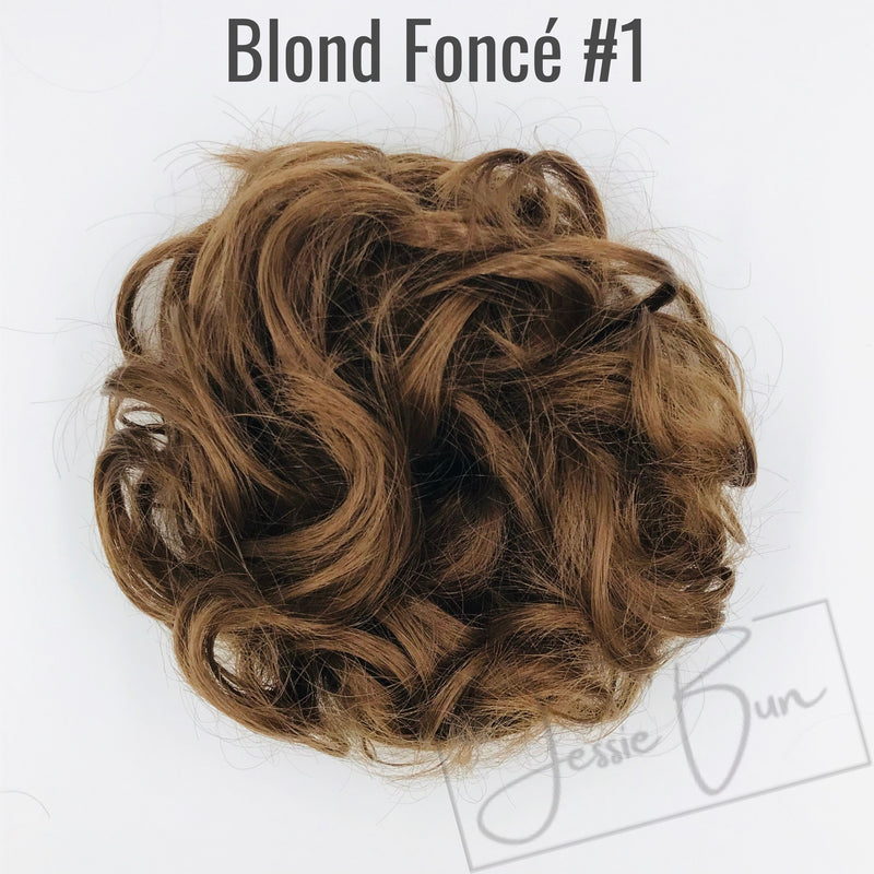 Postiche Chignon Flou - Blond Foncé #1