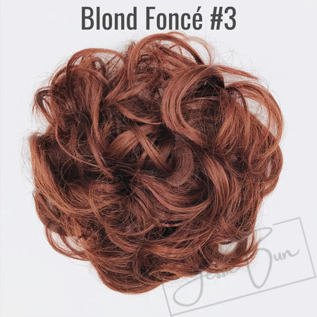 Postiche Chignon Flou - Blond Foncé #3