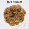 Postiche Chignon Flou - Blond Méché #2