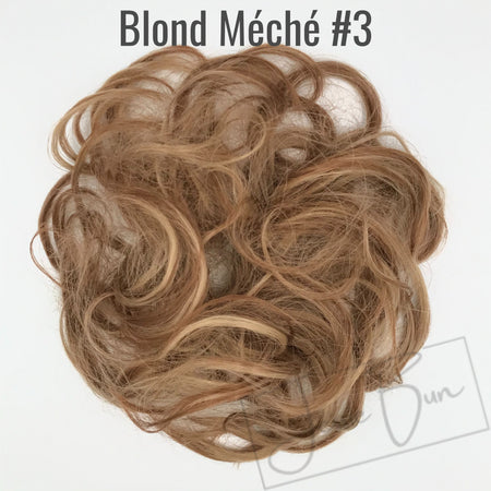 Postiche Chignon Flou - Blond Méché #3