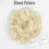 Postiche Chignon Flou - Blond Polaire