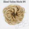 Postiche Chignon Flou - Blond Violine Méché #4