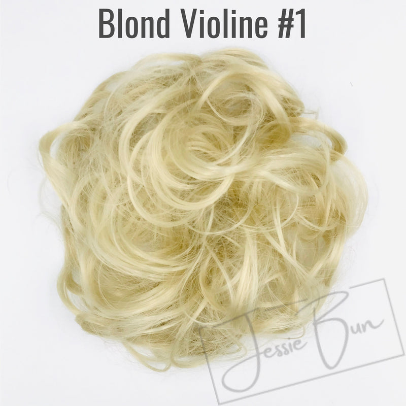 Postiche Chignon Flou - Blond Violine #1