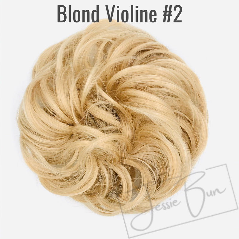 Postiche Chignon Flou - Blond Violine #2